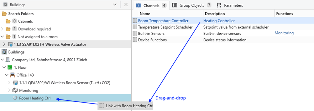 Smart Linking Commissioning